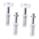 thumbnail image 1 of Kit De Herrajes Para Puertas Plegables Con Pivote Superior Y Rueda Guía Para Tiendas, Oficinas Y Armarios, 4 Piezas, 1 of 5