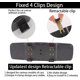 thumbnail image 4 of Espejo retrovisor DRAMLOR 27 cm plateado con 2 ganchos, 4 of 7
