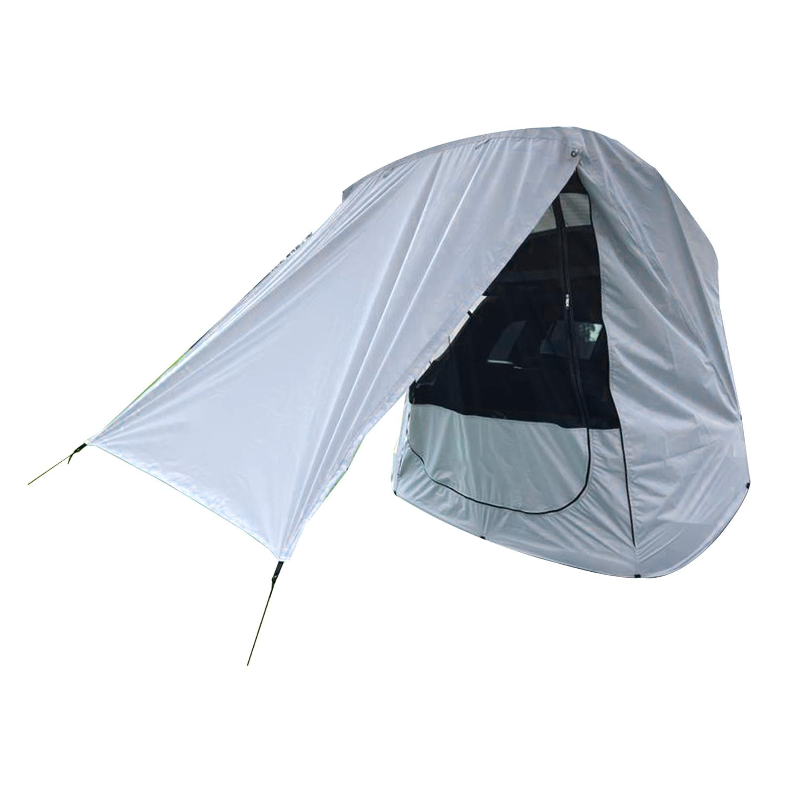 Magideal - Tienda De Campaña Para Maletero De Suv, Refugio Para El Sol, Tienda De Campaña Para Maletero De Coche, Tienda De Campaña Con Toldo Impermeable Para Pu Blanco