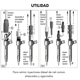 thumbnail image 2 of Kit Extractor Inyectores Diesel Petróleo Camion 14pcs, 2 of 7