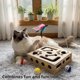 thumbnail image 2 of Caja rompecabezas para rascar gatos RoadAlchemist con lima de uñas interactiva, 2 of 7