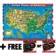 thumbnail image 1 of Puzle Melissa & Doug de madera con sonido de mapa de EE. UU., 40 piezas, 1 of 2