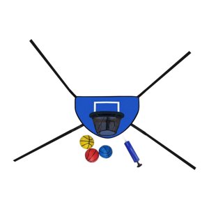 Ioensy - Canasta De Baloncesto Para Trampolín, Universal, Resistente, Fácil De Montar