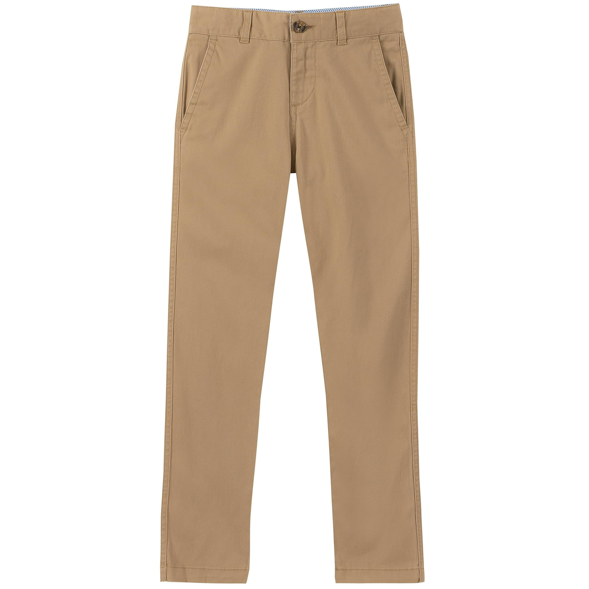 Pantalón Tommy Hilfiger Academy Chino Para Niños, Color Caqui Dorado, Talla 4