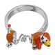 thumbnail image 4 of Anillos De Animales Anillos De Aleación Para Perros Para Regalos De Cumpleaños Accesorios Para Dedos Hombres, 4 of 5