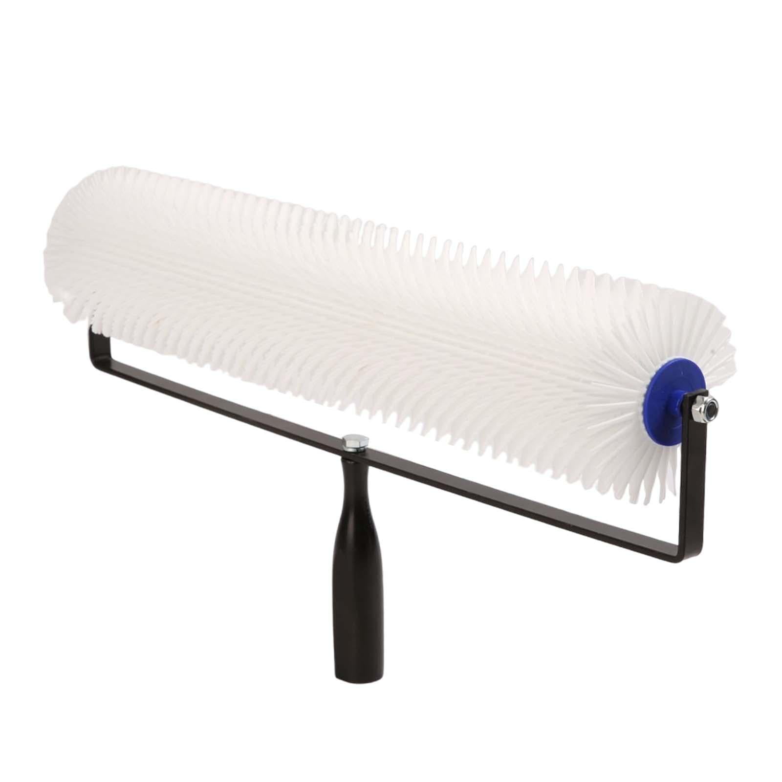 Magideal - Rodillo Con Púas Para Suelo, Cepillo De Pintura Interior, Herramienta Para Tareas Domésticas, Herramienta De Pintura, Rodillo Compuesto Para Cemento Y Diente Blando Y 13mm