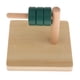 thumbnail image 3 of Funny Wood Montessori Discs Geometry Juguetes Para Ni?os Matemáticas Handcraft Green, 3 of 5