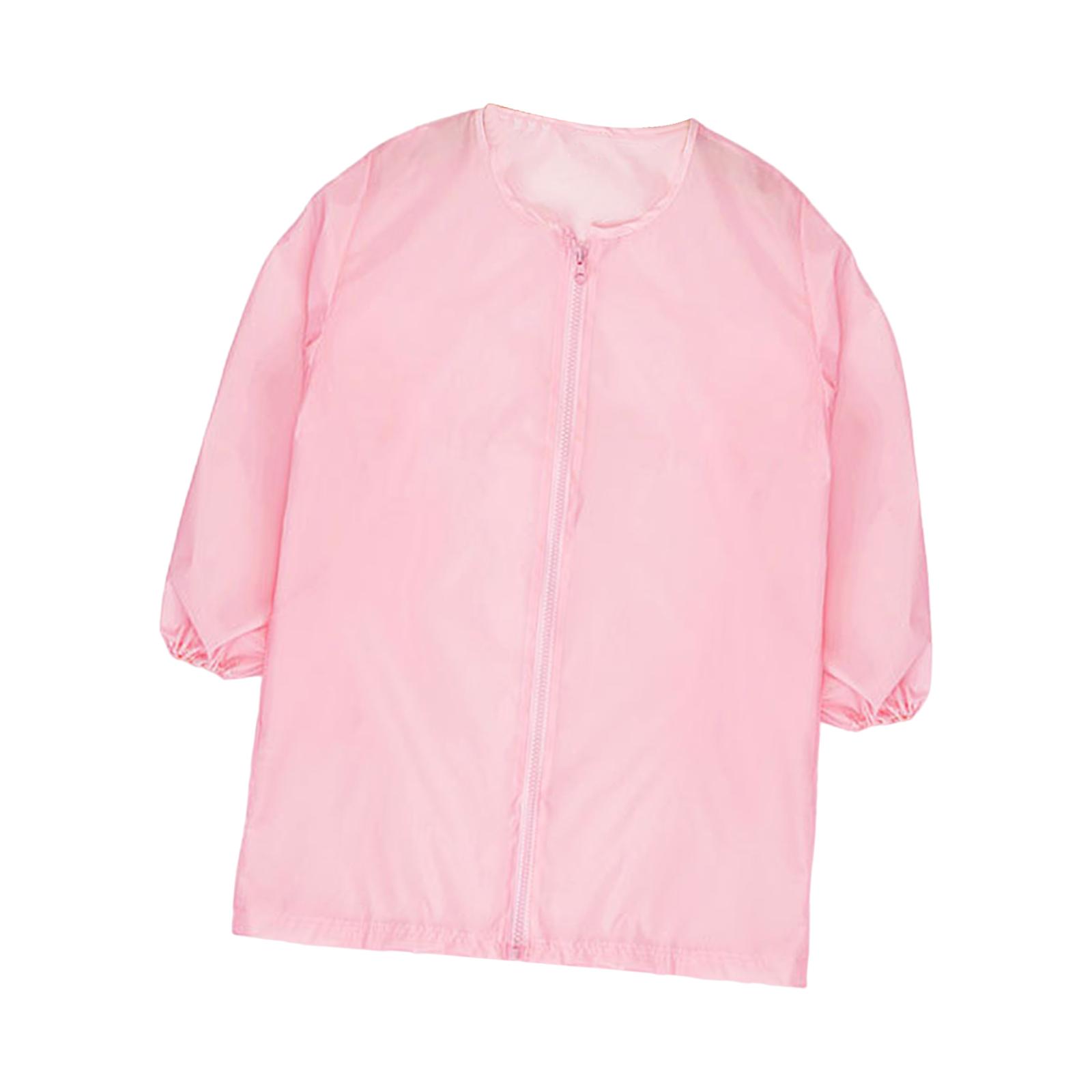 Bothyi - Bata De Pintura Impermeable Color Sólido Pintura Capa Para Trabajo Hecho A Mano Hornear Niños S