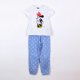 thumbnail image 1 of Pijama Manga Larga Niña Minnie Disney Lunares Blanco, 1 of 4