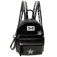 Todopiel - Mochila Cuero Ecológico Cro23 Negro