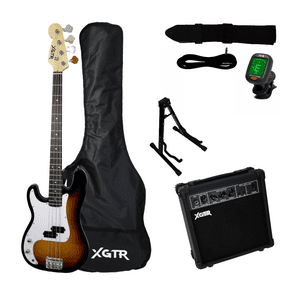 Full Pack Bajo Eléctrico Left Hand Precission Sunburst Pb100-Lh Sb Xgtr