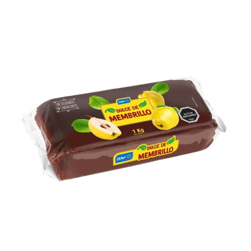 Dulce De Membrillo Bolsa 1 kg Lider