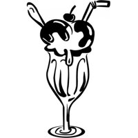 Rienda Libre Graphics - Decomural Ice Cream Kitchen Cafe Ws-16035