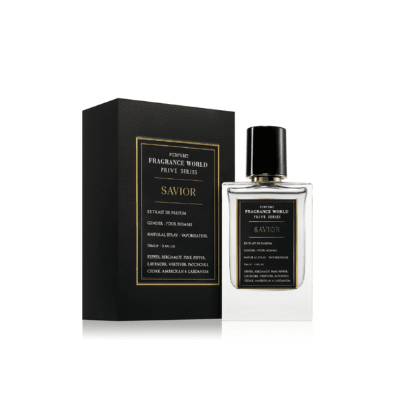 Perfume Fragrance World Prive Series Savior Hombre Edp 70 Ml