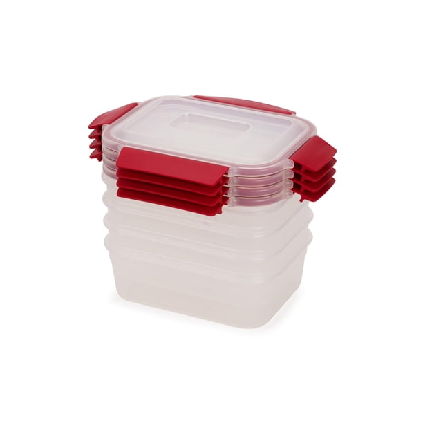 Juego de recipientes para almacenamiento de alimentos Joseph Joseph Nest Lock, 8 piezas