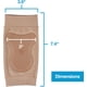 thumbnail image 4 of Calcetines de compresión acolchados para el talón de Aquiles, protectores para bursitis, tendinitis y dolor (1 par), 4 of 7