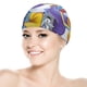 thumbnail image 5 of Donald Duck presenta Gorro de Natación de Licra, Gorro de Baño de Tela Cómoda, Gorro Elástico Antideslizante para Hombres, Mujeres y Niños, 5 of 6