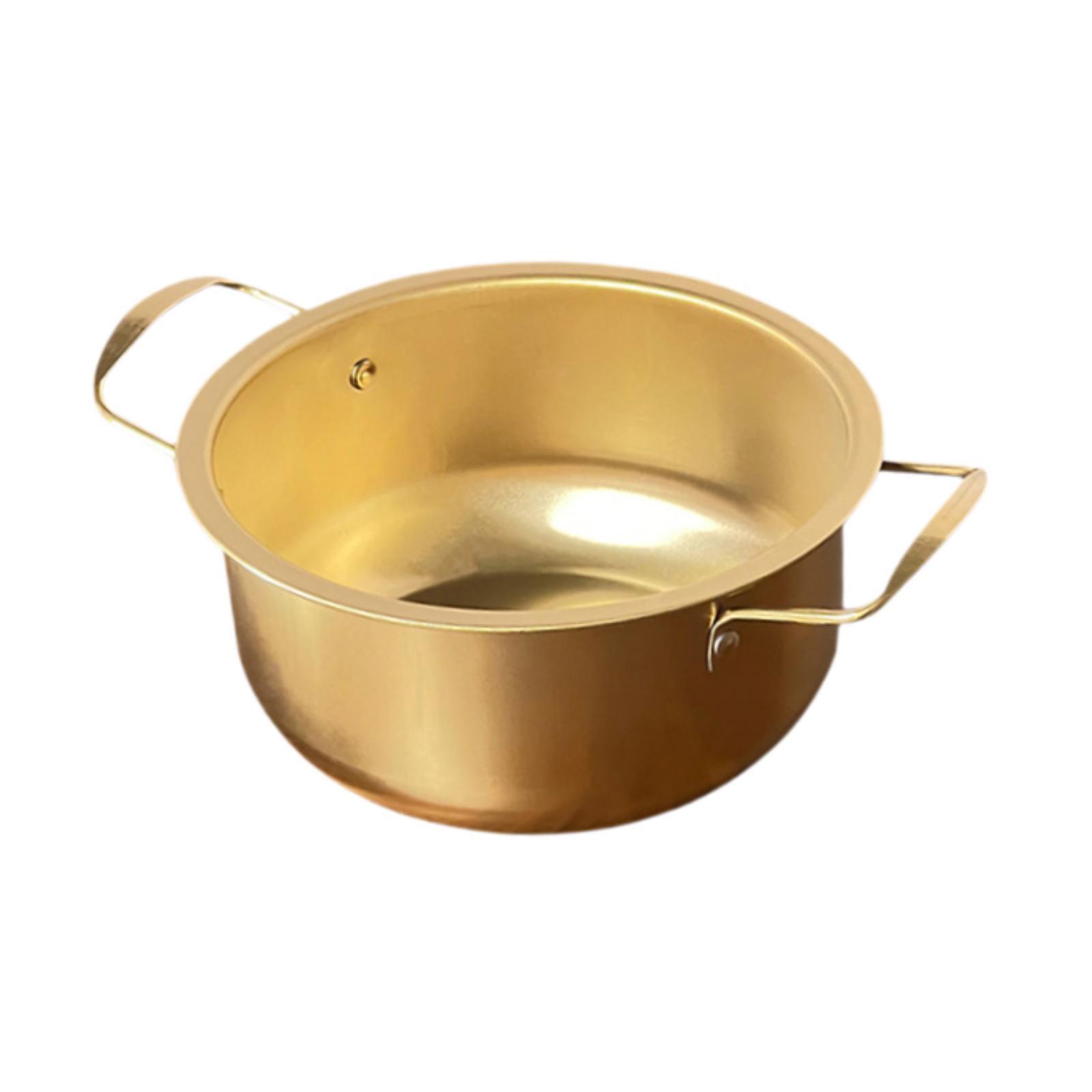 Magideal - Olla Para Ramen Coreana, Apta Para Estufa, Artículos Para El Hogar Con Agarre Cómodo, Olla Para Estofado, Tetera, Lechera, Pasta, Sopa Y Fideos. 20 Centímetros