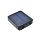 thumbnail image 1 of Batería portátil externa 20000mAh, 2 puertos USB, solar, color blanco, 1 of 3
