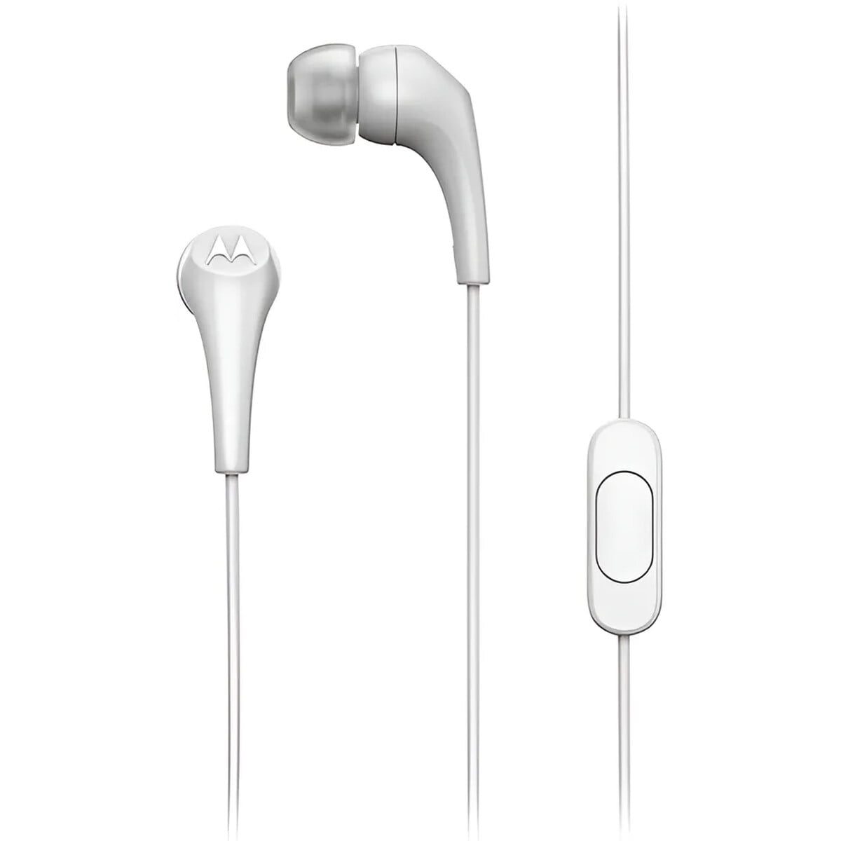 Audífonos Inear Motorola Earbuds 2s 3.5mm Micrófono Blanco