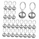 thumbnail image 1 of 24pcs DIY Bells Beads Jingle Bells Decoración Para Mascotas De Navidad Plata, 1 of 5