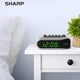 thumbnail image 5 of Despertador Sharp Digital Ascendente Doble Alarma Plateado, 5 of 6