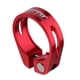 thumbnail image 4 of Abrazaderas de poste de asiento de bicicleta Postes de asiento de bicicleta de bloqueo ultraligero Clip rojo 34.9mm, 4 of 5