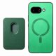 thumbnail image 2 of Funda de Cuero Magnética con Tarjetero para Samsung Galaxy S25 Edge Cubierta Delgada Verde, 2 of 5