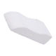 thumbnail image 2 of Almohada para Piernas, de Cama de Espuma para Lesiones O , Pies Elevados Cómodos, Lavable, Hecha de Material de Espuma de Alta Densidad , Blanco, 2 of 5