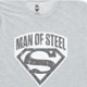 thumbnail image 1 of Polera Hombre Superman Gris Talla M, 1 of 3