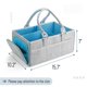 thumbnail image 2 of Organizador de pañales para bebés Mr. Pen Blue Inside, 2 of 9
