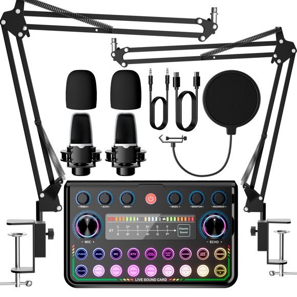 Mezclador de audio SINWE Pack Plug-and-Play para 2