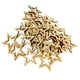 thumbnail image 2 of 50 Piezas De Adornos De Madera En Forma De Estrella Hueca Inacabada De 30 Mm, 2 of 4