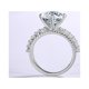 thumbnail image 3 of Anillos de Moissanita de Oro Blanco de 18K de 5Uds para Mujer Regalo Color D Claridad VVS1 Anillos de Diamante Anillo de Plata Esterlina 925 Joyería Moissanite Engagement Rings con Certificado, 3 of 8