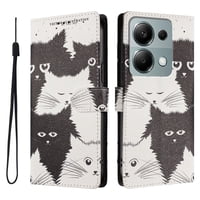 Foxdock Funda Tipo Cartera Para Xiaomi Poco M6 Pro 4G Con Soporte Y Correa – Diseño De Patrones Lindos