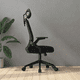 thumbnail image 4 of Silla Oficina Escritorio Ejecutiva Asiento De Memoria Cuello Negro, 4 of 8