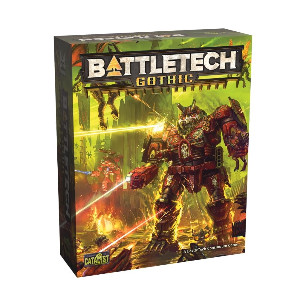 Catalyst Game Labs - Juego De Mesa Catalyst Battletech Gothic Caja Básica 8 Miniaturas