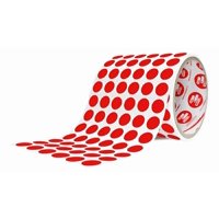 Ink & Paper - Etiquetas Rojo Autoadhesivas Circulares Colores 13 Mm 600 Unidades