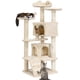 thumbnail image 1 of Torre para Gatos Yaheetech 137 cm con Condominio y Poste para Rascar, 1 of 9