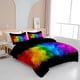 thumbnail image 5 of Purple Unicorn Full Bedding Set for Kids Boys Girls Glitter Galaxy Unicorn Duvet Cover 3 Piece Space Unicorn Comforter Cover, 5 of 5