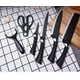 thumbnail image 2 of Set de 6 Cuchillos de Cocina Tijeras Pelador Carnicero, 2 of 3