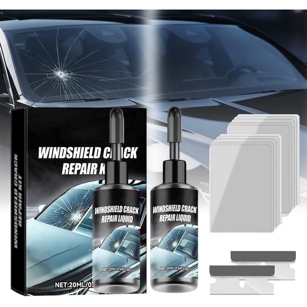 Kit reparación parabrisas agrietado herramienta parabrisas coche arreglar astillas