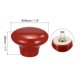 thumbnail image 2 of Uxcell 5pcs Pomos de Cerámica para Cajones Forma de Champiñón Tiradores de Puerta Rojos 38x28mm, 2 of 6