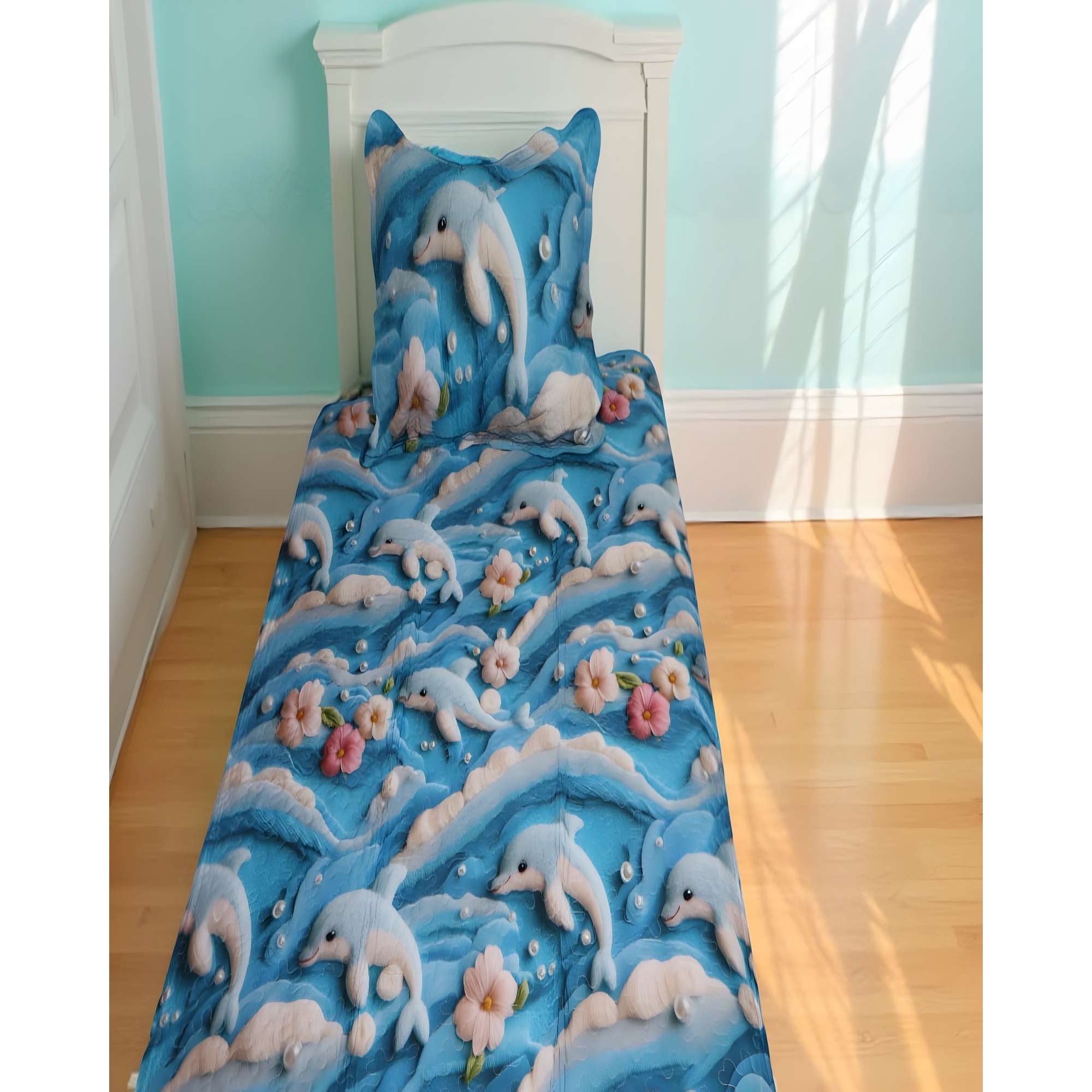 Genérico - Cobertor Quilt 3d Plaza Y Media 180 X 230 Cm V01