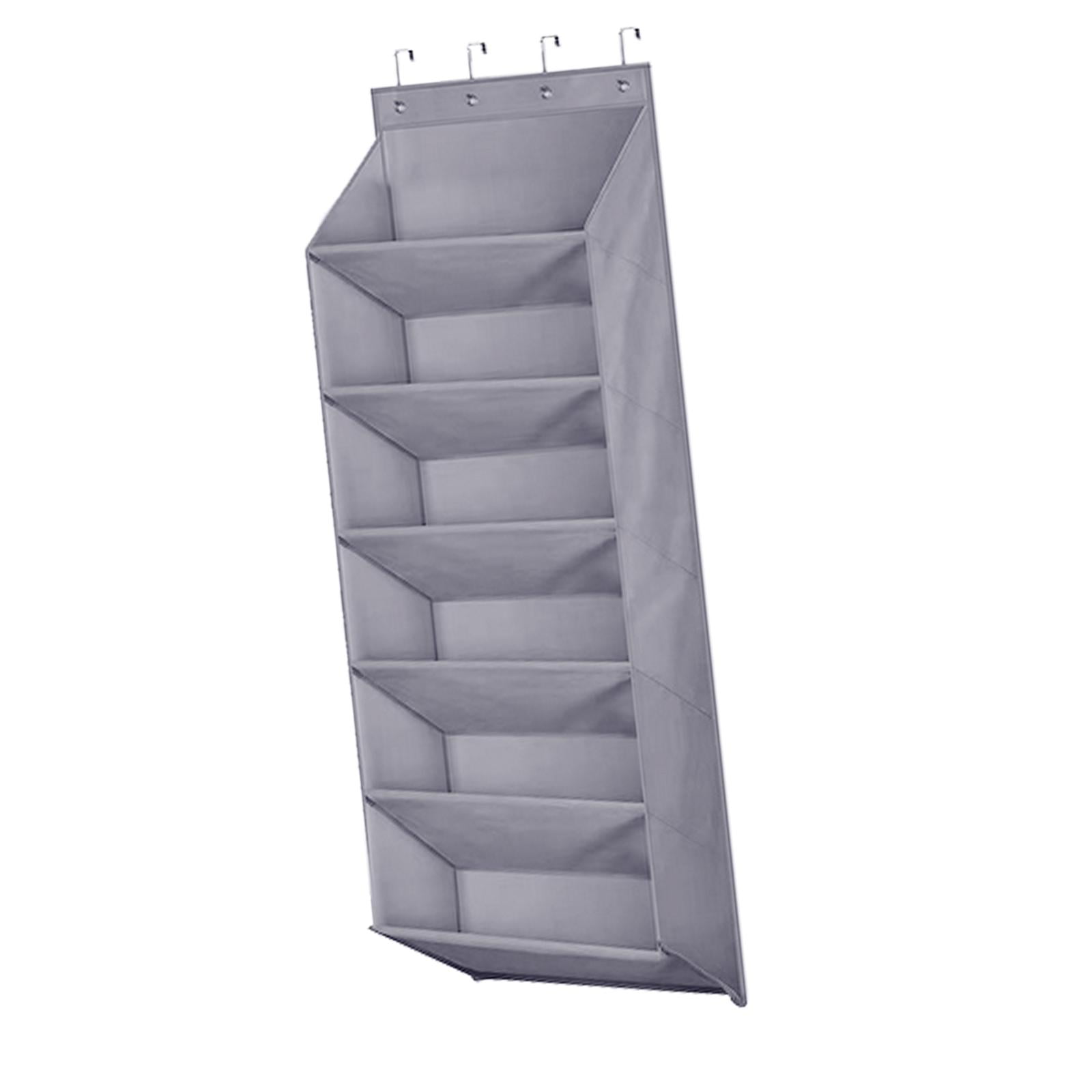 Magideal - Bolsa De Almacenamiento Colgante Para Puerta De Armario, Grande, Con Bolsillos Profundos, Zapatero Para Puerta, Zapatero Colgante Universal Plegable G