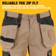 thumbnail image 5 of Pantalones de trabajo DEWALT Barstow Pro-Stretch resistentes al agua para hombre, 5 of 6
