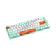 thumbnail image 2 of Teclado Mecánico Para Juegos Con Cable USB De 68 Teclas Para PC, Cómodo Para Computadora Portátil, Escritorio Para Gamers, Color Verde, 2 of 3