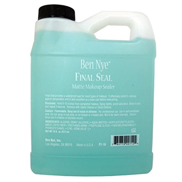 Ben Nye Final Seal 473 ml - Sellador de Maquillaje Mate