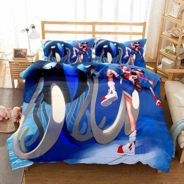 Trilogy Leafeon Duvet Cover Set Double Bed Linen Set Bed Sheets
