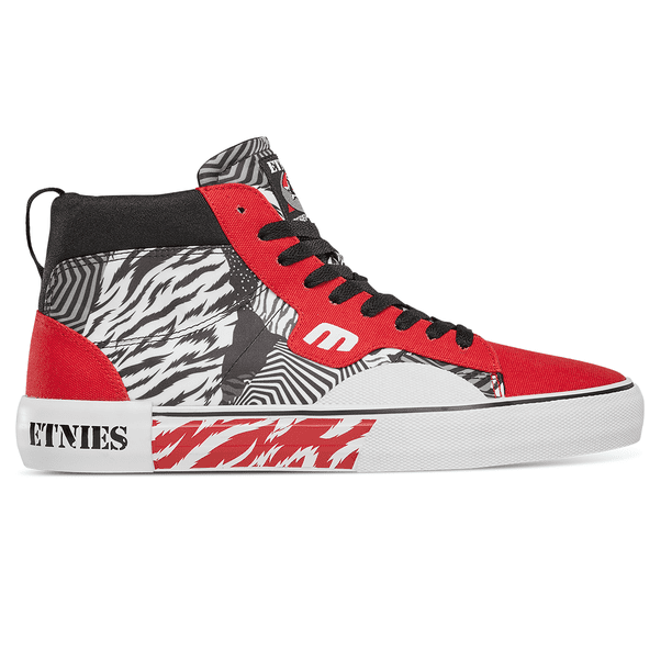 Zapatilla Men Kayson High x Rebel Sports Red White Black